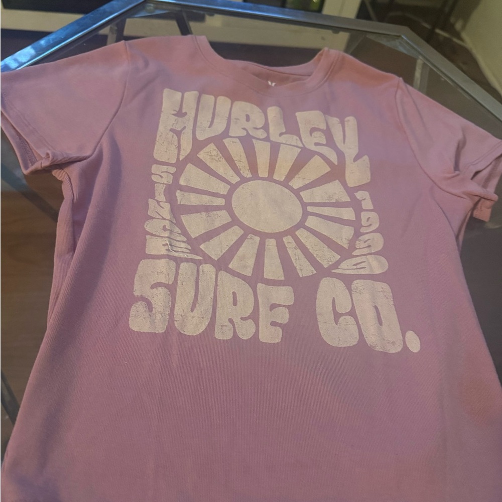 Hurley Kids Light Purple Surf Co. Tee